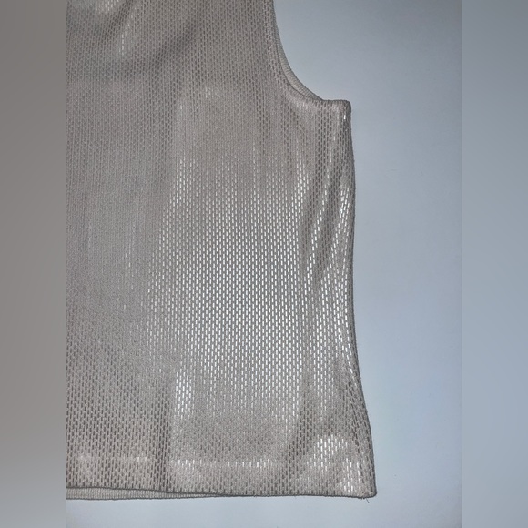 Never been worn evening ST.JOHN IVORY SPARKLES SEQUENCES TANK - Picture 9 of 12